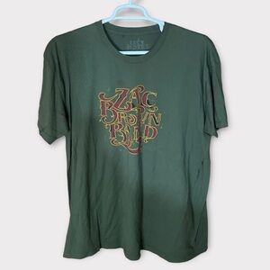 2012 Zac Brown Band T-shirt Mens XXL Concert Casual Country Rock Music Tour Logo